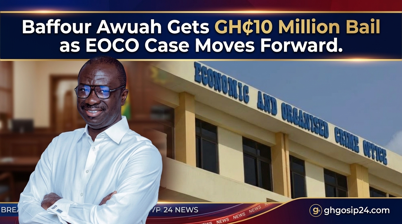 Baffour Awuah Gets GH¢10 Million Bail as EOCO Case Moves Forward