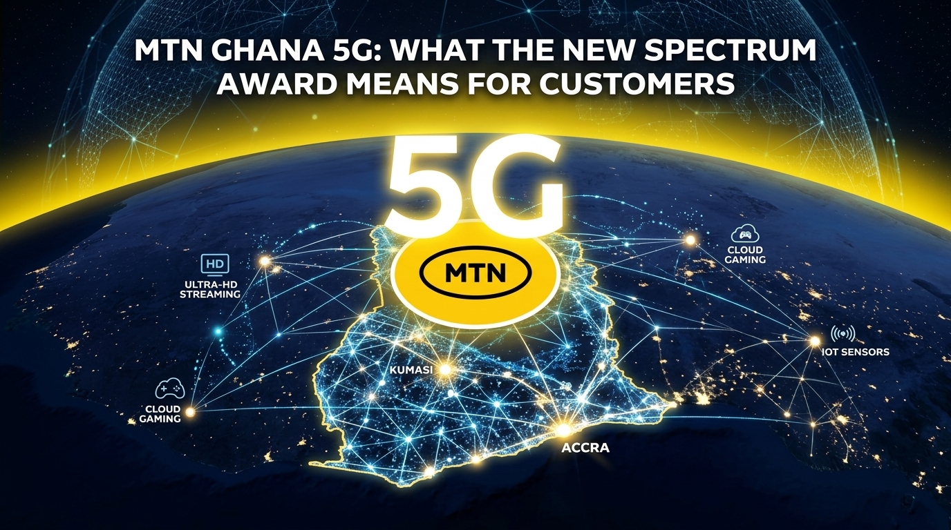 MTN Ghana 5G: What the New Spectrum Award Means for Customers